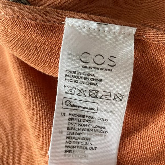 COS Brick Red Jacket - Picture 5 of 6